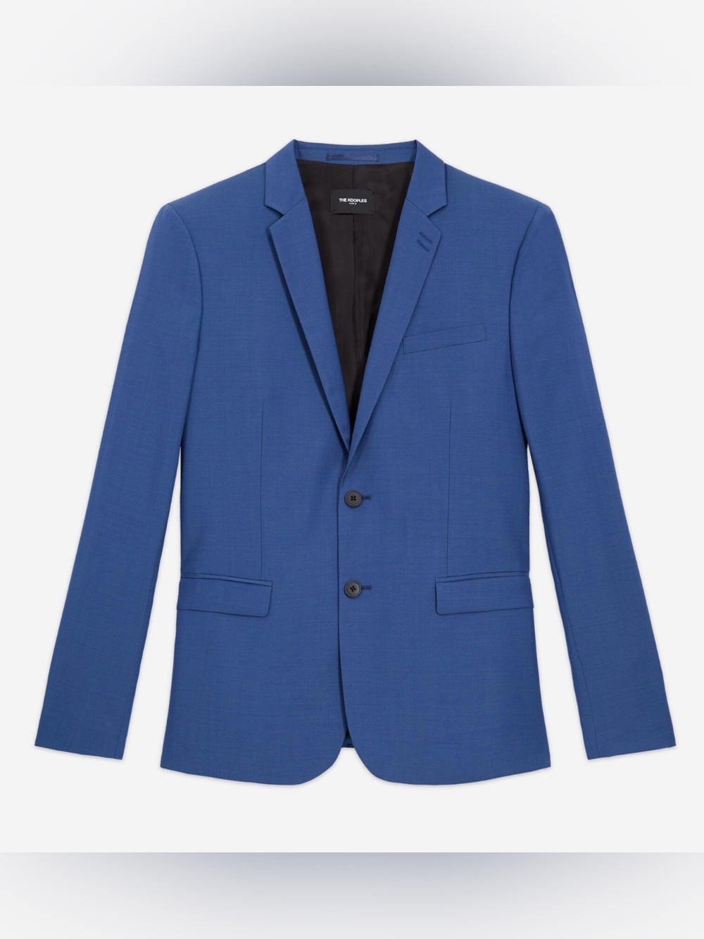 The Kooples Blue Stitch Suit Jacket